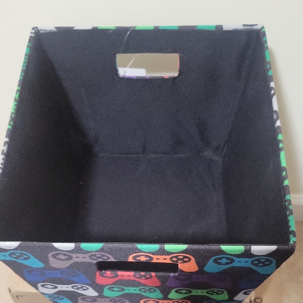 Colorful Game Controller Storage Bin - Picture 5 of 5